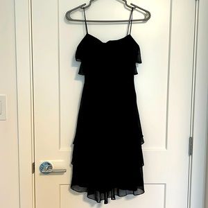 Black Satin Dress